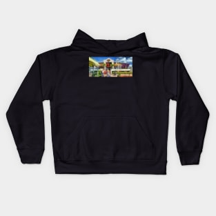 A Visit to Bayside Kids Hoodie